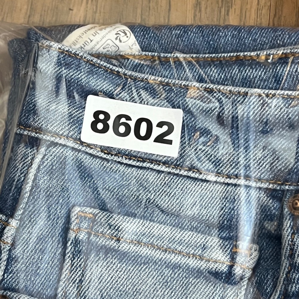 2Y Premium Distressed Skinny Jeans Mens 28 Blue Ripped Stretchy Streetwear - Picture 10 of 12